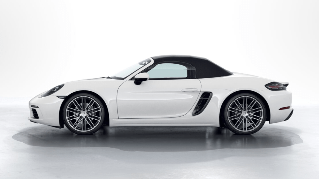 2024 White Boxster Porsche